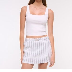 Abercrombie & Fitch Linen Skort